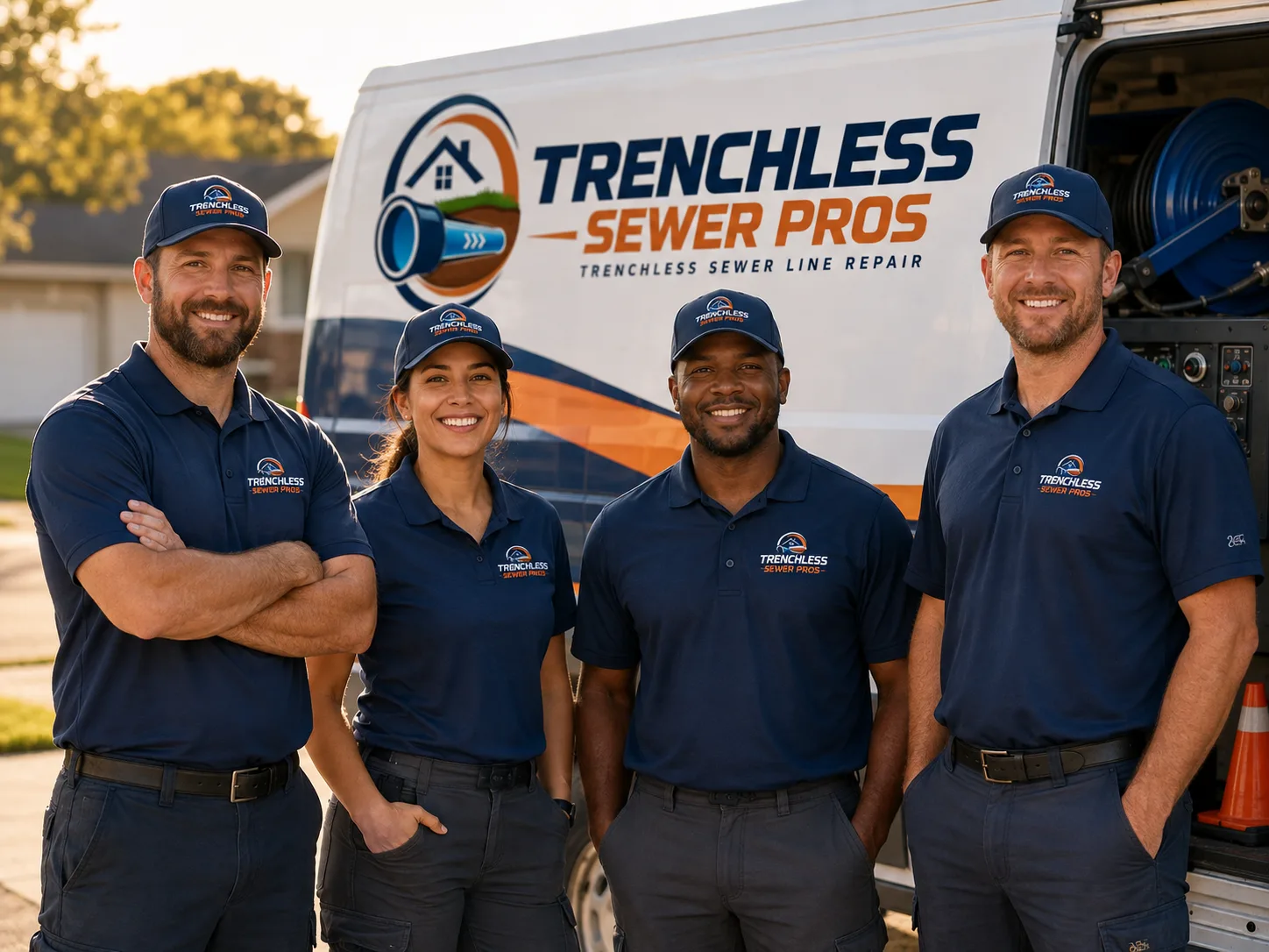 Trenchless Sewer Repair company in Mark Center, OH
